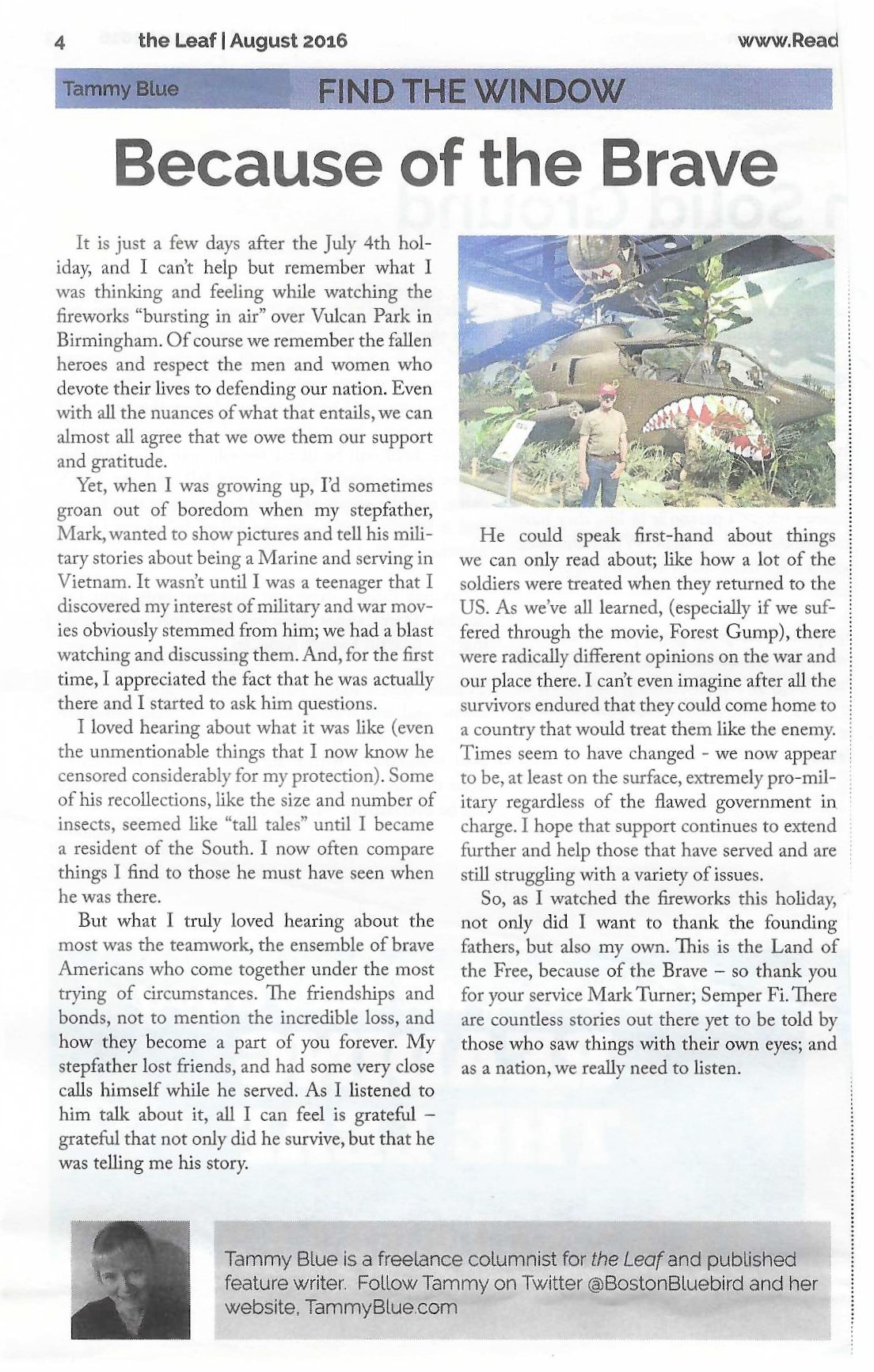 Because of the Brave